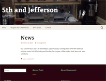 Tablet Screenshot of 5thandjefferson.com